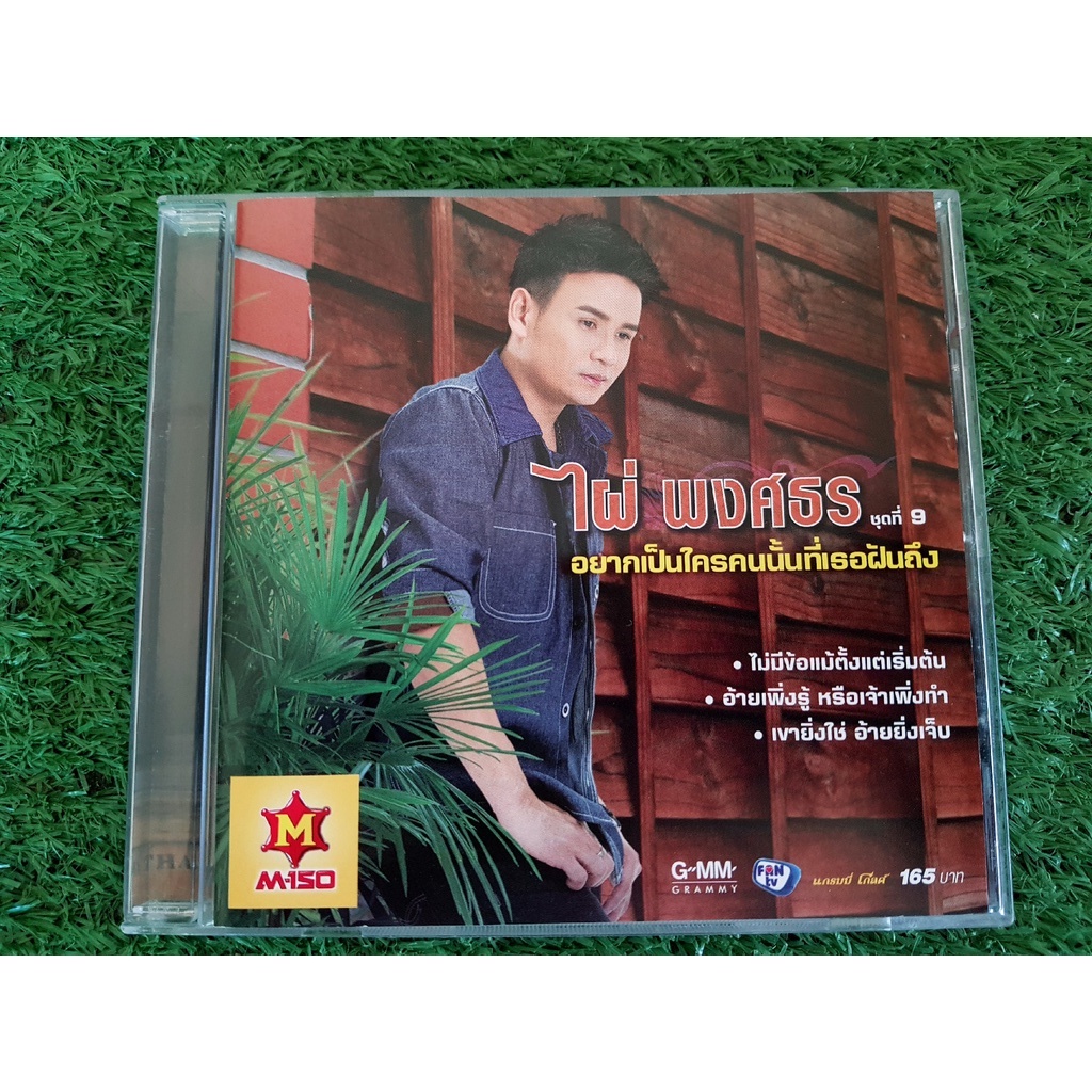 CD แผ่นเพลง ไผ่ พงศธร ชุดที่ 9 อยากเป็นใครคนนั้นที่เธอฝันถึง