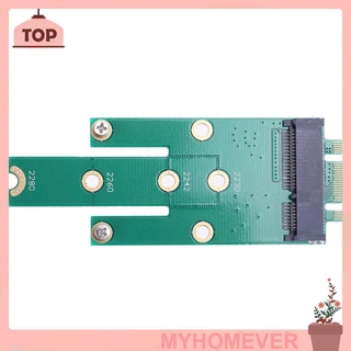 การ์ดแปลง Myy Ngff M . 2 B + M Key To Msata Mini Pci - E Sata 3 . 0 Ssd Male