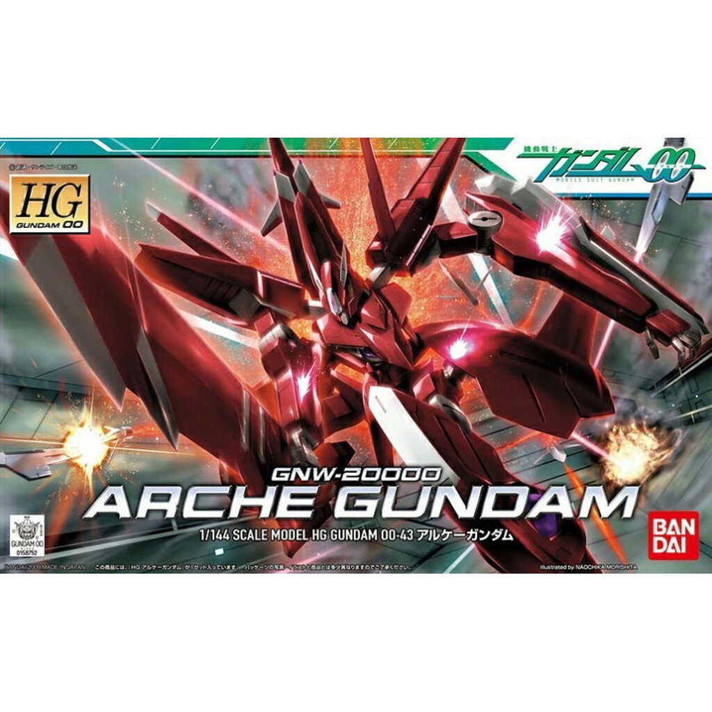 Bandai HG 1/144 ARCHE GUNDAM 4573102606495 C2