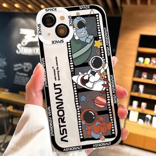 เคสโทรศัพท์ซิลิโคน TPU ใส แบบนิ่ม กันกระแทก สําหรับ IPhone 14 13 12 11 Pro Max XS XR X 8 7 6S Plus Mini SE 2020