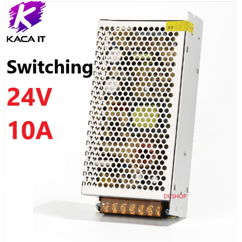 24V 10A 240W Switching Power Supply สวิตชิ่ง พาวเวอร์ ซัพพลาย สวิทชิ่ง หม้อแปลงไฟฟ้าเอนกประสงค์