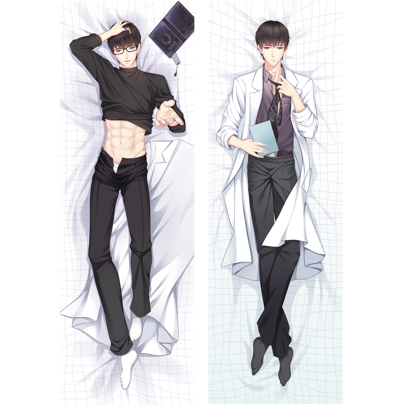 อะนิเมะนาย Love Queen Choice Lucien Gavin Dakimakura Case พิมพ์สองด้านผ้าปูที่นอนปลอกหมอน
