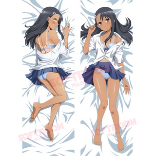 Dont Toy with Me, Miss Nagatoro Dakimakura ปลอกหมอนอิงโซฟา แบบนิ่ม ขนาด 50x150 ซม. สําหรับตกแต่งบ้าน DK248