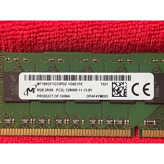 Micron 8gb PC3L-12800R DDR3-1600 REG ECC Memory Module MT18KSF1G72PDZ