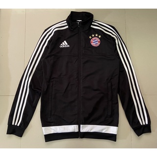 เสื้อแจ็กเก็ตแขนยาว adidas ทีม bayern munich ของแท้