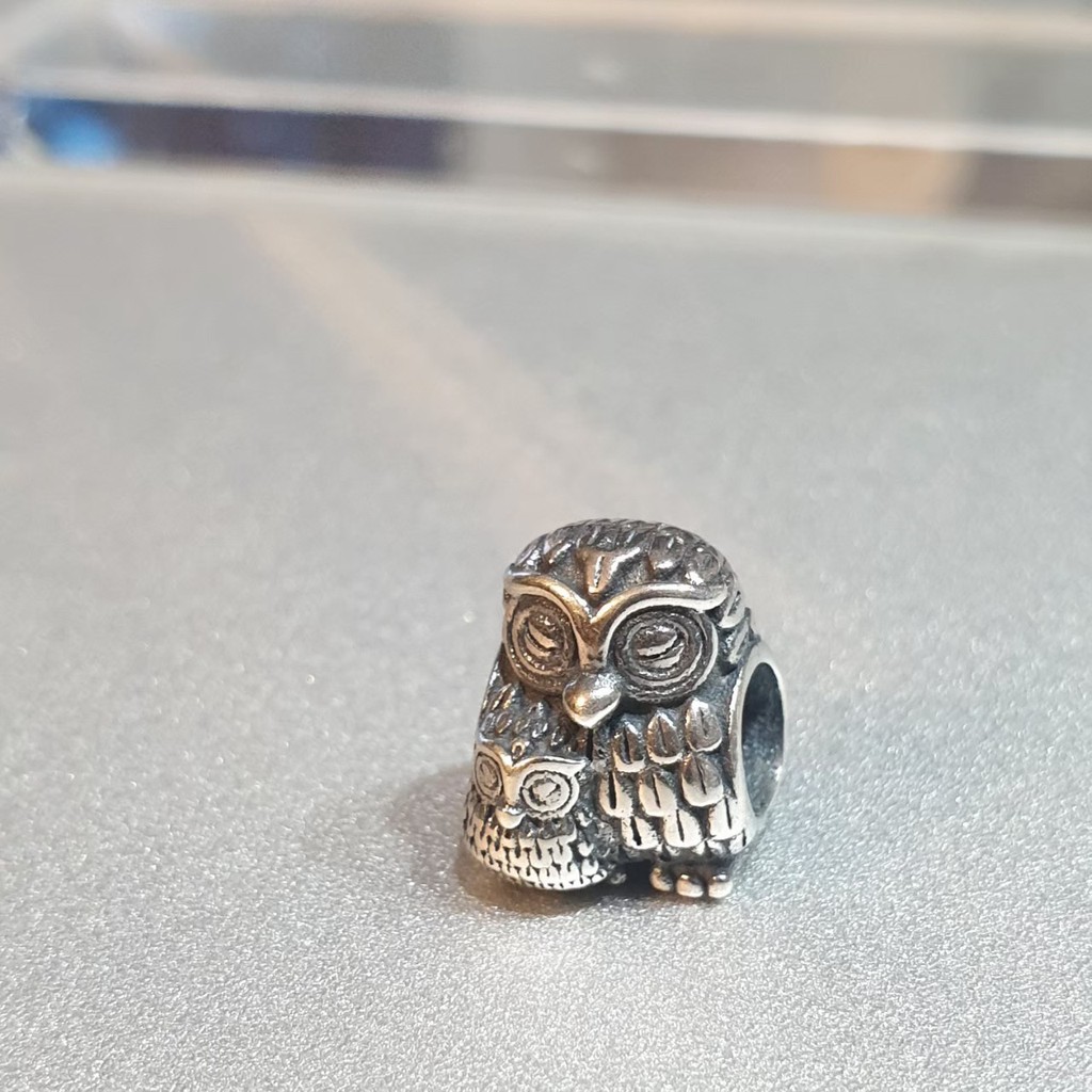 VANAN 925  Owls is a symbol of wealth Charm
