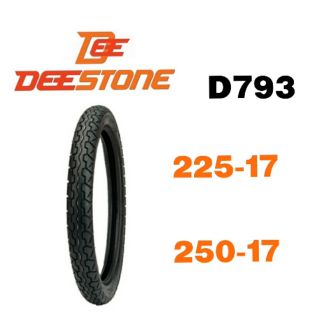 DEESTONE ยางนอกมอเตอร์ไซค์ล้อหน้า ขอบ#17  แบบคลาสสิค