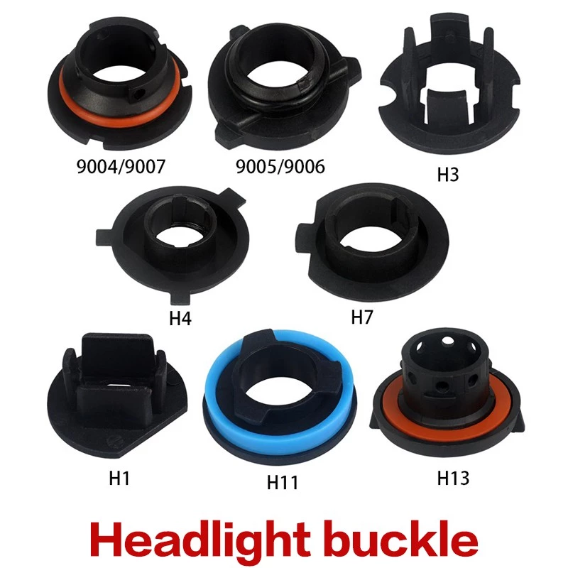 อแดปเตอร์ไฟหน้ารถยนต์ LED สำหรับ H4 H1 H11 H7 H3 9005/HB3 9006/HB4 9004 9007 1 ชิ้น
