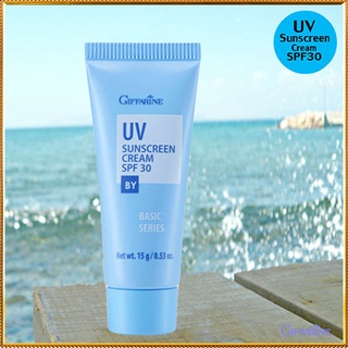 วิตามินB5ครีมกันแดดGiffarineSPF30ปกป้องรังสีUVA,UVBผิวเปล่งปลั่ง/1หลอด/รหัส10101/15กรัม🌹pHAw