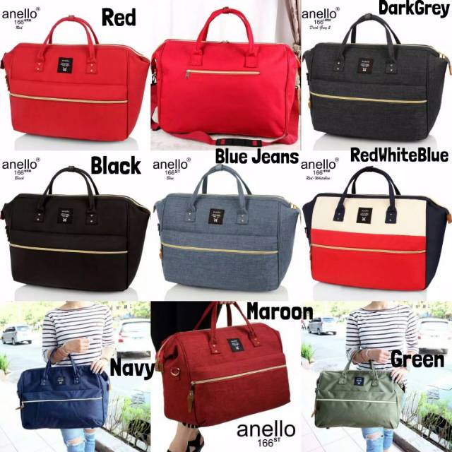!! Anello Clothes Bag กระเป๋าเดินทาง Anello Bag Anello Sling Bag Tote Bag