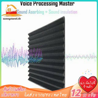 in stock】24 Pcs Acoustic Foam Board,Studio Wedge Tile,Acoustic Foam Soundproof Pyramid Studio Treatm