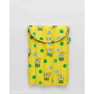 Puffy Laptop Sleeve 13" - Keroppi กระเป๋า สะพายข้าง ใส่แล็บทอป
