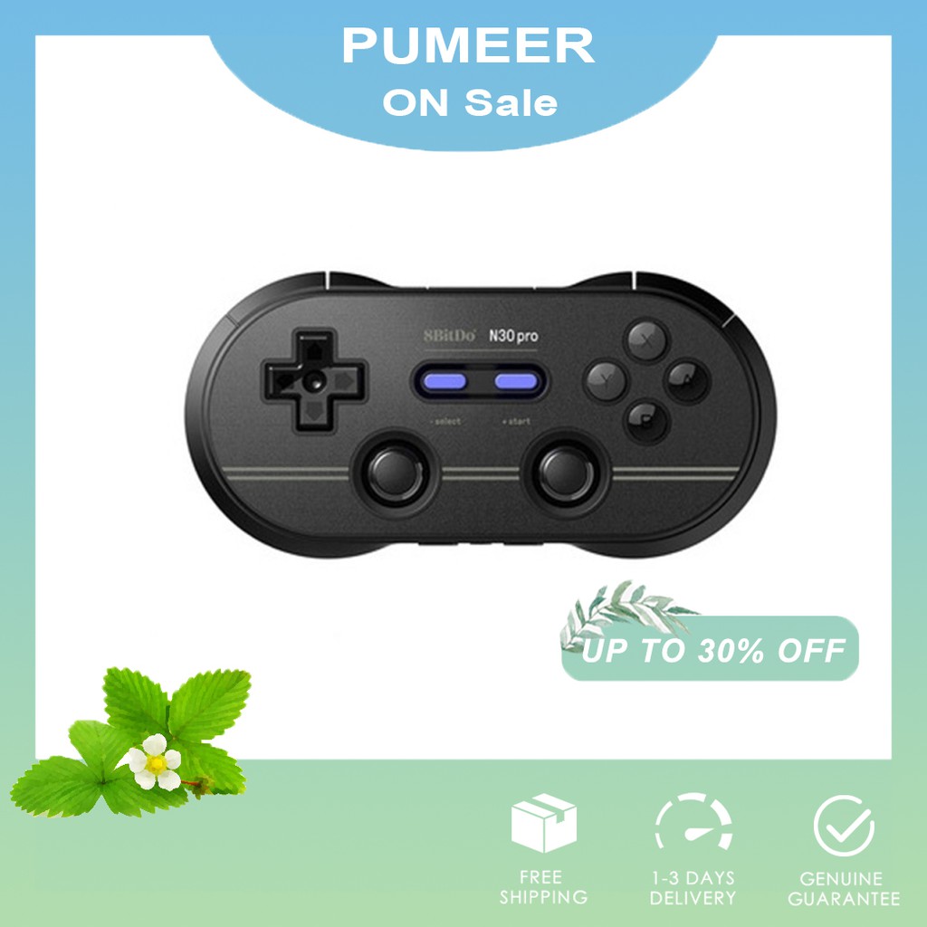 In Stock 8bitdo N30 Pro 2 Wireless Bluetooth Controller Dual Classic Joystick For Ios Android Gamepad Pc Mac จอย Ps4 แท ราคาเพ ยง 9