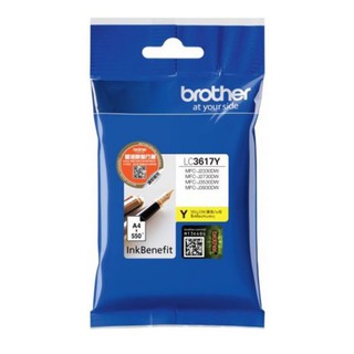 BROTHER INK (หมึกสำหรับเครื่องพิมพ์) LC-3617Y (YELLOW)