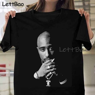 [COD]เสื้อยืดแขนสั้นพิมพ์ลาย Legends Tupac 2pac เสื้อลําลองแฟชั่นผู้ชายS-5XL