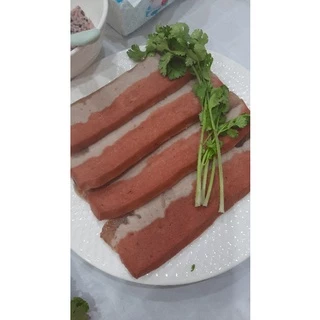 สามชั้นโปรตีนเจ YT (สด)| หมูสามชั้นเจจากพืช | อาหารเจ มังสวิรัติ Vegan | Plant-Based