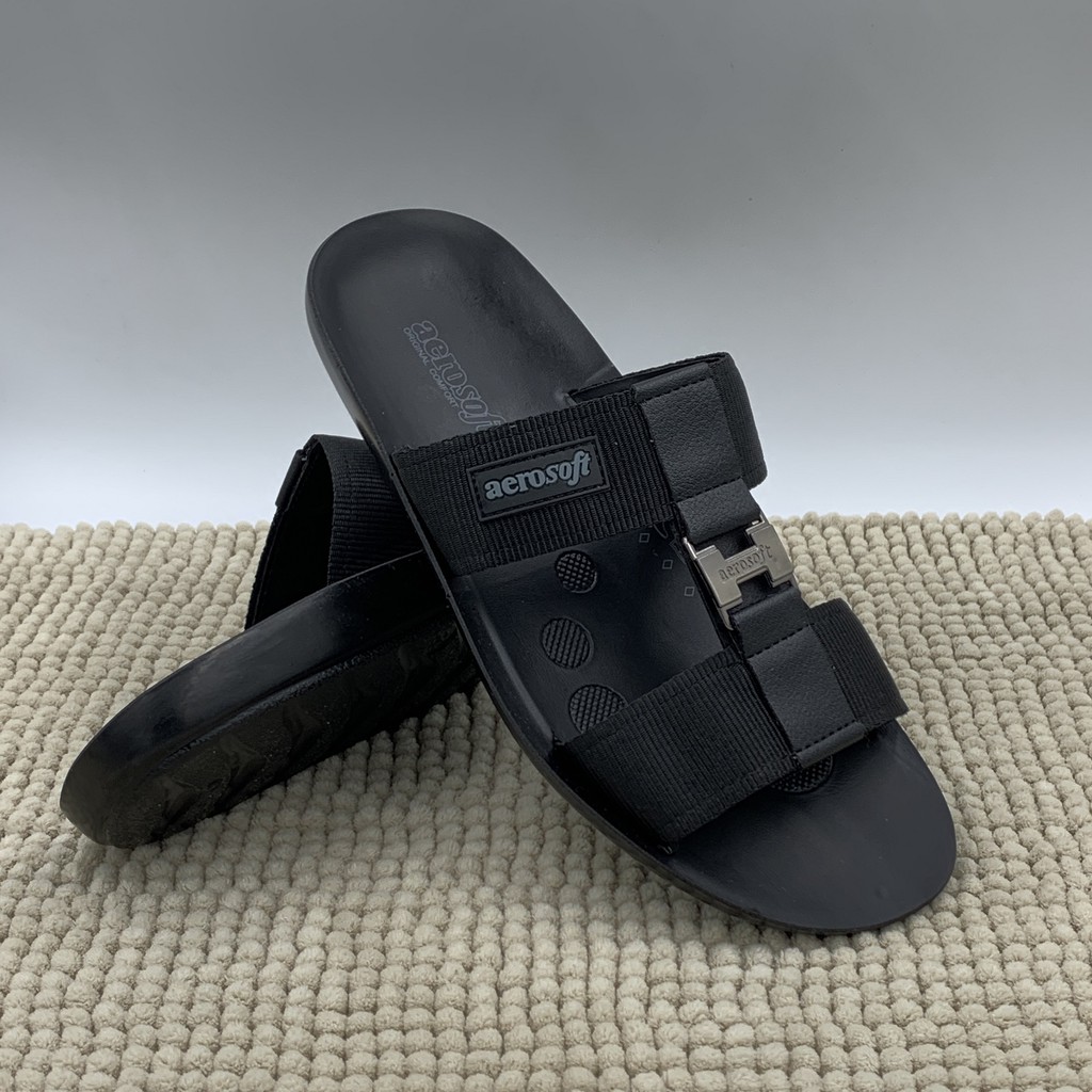 รองเท้าแตะ aerosoft 9009 รองเท้าแอโร่ซอฟผู้ชายแบบสวม