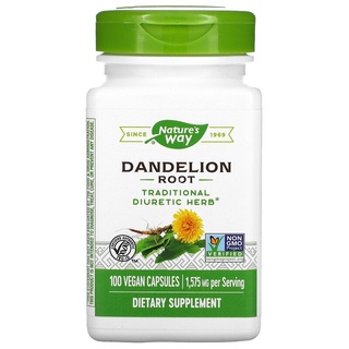 Natures Way Dandelion Root 1575 mg 100 Vegan Capsules
