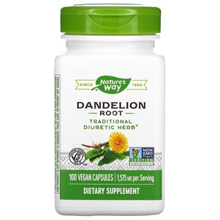 Natures Way Dandelion Root 1575 mg 100 Vegan Capsules