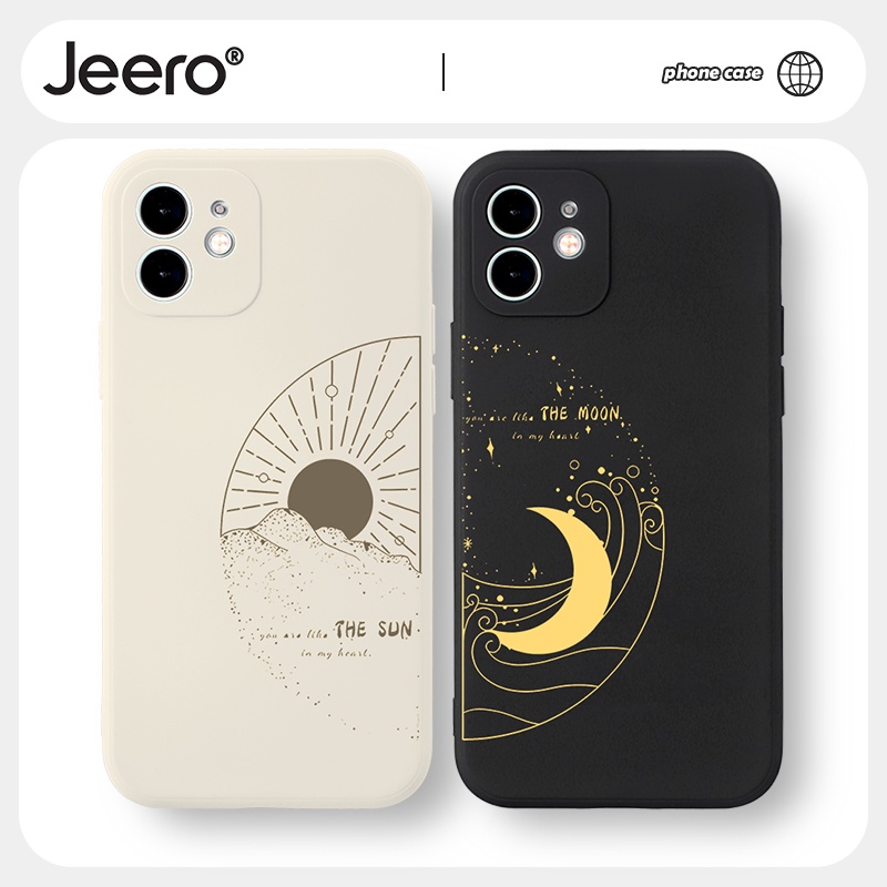 Jeero เคสคู่ เคสไอโฟน คู่รัก กันกระแทกซิลิโคนนุ่มน่ารักตลก เคสโทรศัพท์ Compatible for iPhone 17 Air 16 15 14 13 12 11 Pro Max SE 2020 X XR XS 8 7 ip Plus HFF1349