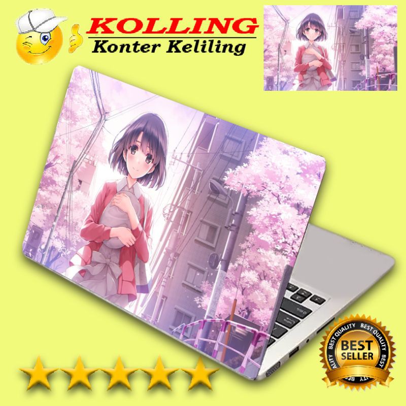 Garskin Laptop Saekano 20 Skin Laptop Laptop Sticker