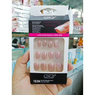 126002 LOOKS &amp; FEELS SUPERIOR TO SALON NAILS   แปะปุ๊บ สวยปั๊บ ด้วยเล็บปลอมสีเจลสุดน่ารัก ไม่ต้องใช้กาว ใช้งานง่าย