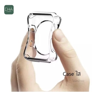 CHA เคส A  Watch case  iWatch ขนาด 45 มม. 40 มม. 41 มม. 44 มม. ซิลิโคนอ่อนนุ่มหุ้มใสสำหรับ IWATCH