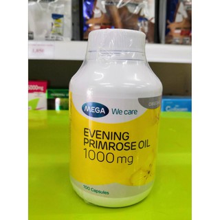 Mega Evening Primrose Oil 1000mg 100เม็ด