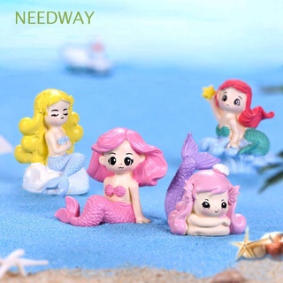 Needway Kawaii ตุ๊กตาเปลือกหอยเรซิ่นขนาดเล็ก Diy สําหรับตกแต่งบ้านและสวน