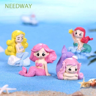 Needway Kawaii ตุ๊กตาเปลือกหอยเรซิ่นขนาดเล็ก Diy สําหรับตกแต่งบ้านและสวน