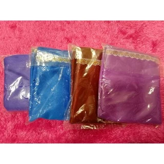 ผ้าคลุมกรงนกแบบบาง คละสี ไม่มีซิป