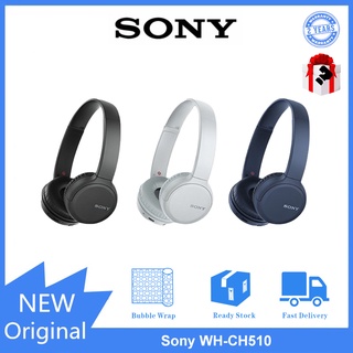 ชุดหูฟังสเตอริโอบลูทูธไร้สาย Sony WH-CH510 สําหรับโทรศัพท์มือถือ