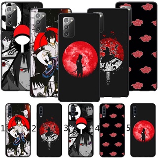 เคสโทรศัพท์มือถือแบบนิ่ม ลายโลโก้ Akatsuki Naruto สําหรับ Xiaomi Redmi 10 K40 Note 10s 10T 11s Pro K30 Pro Plus Zoom K30i MN13