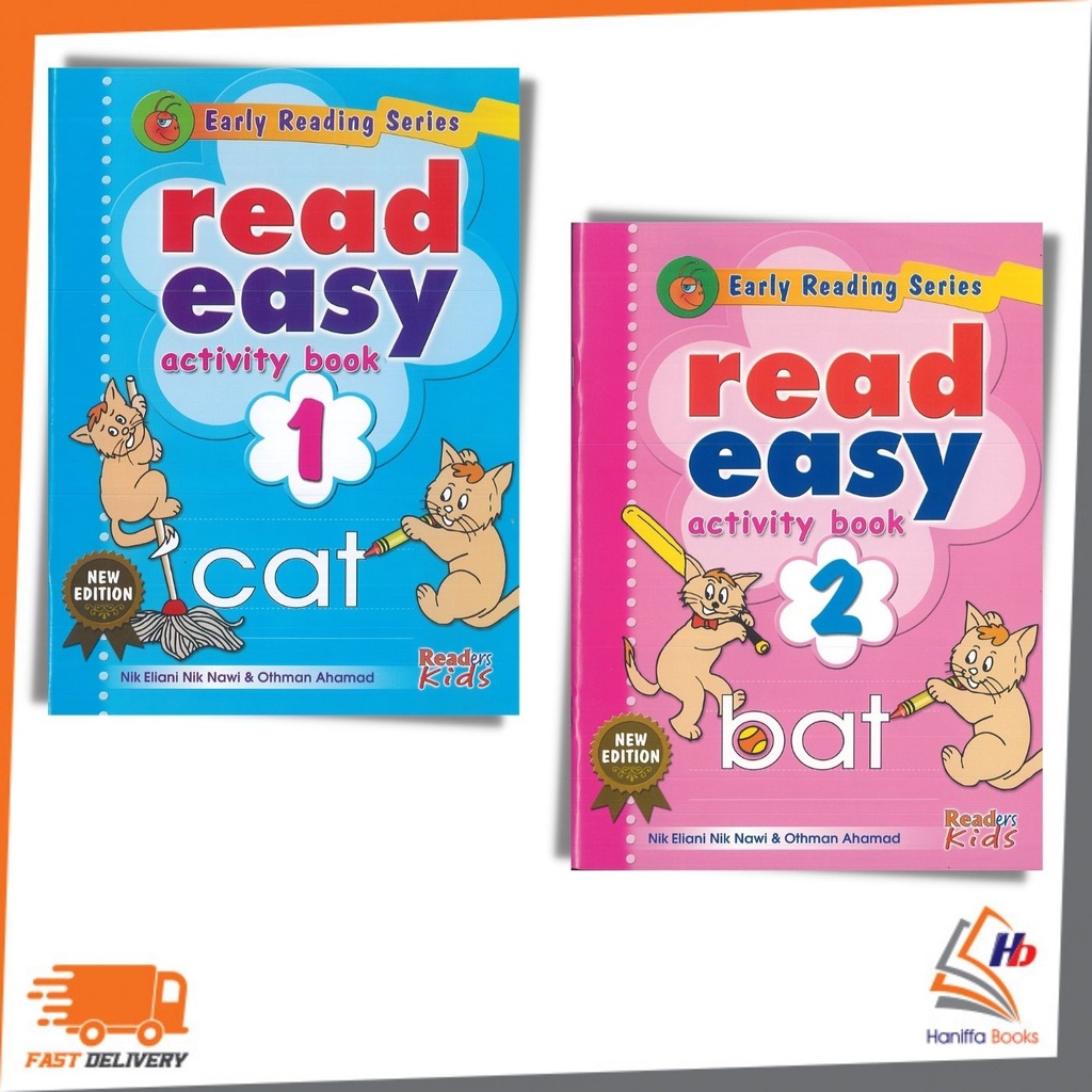 READ NETWORK EARLY READING SERIES READ EASY ACTIVITY BOOK 1 2