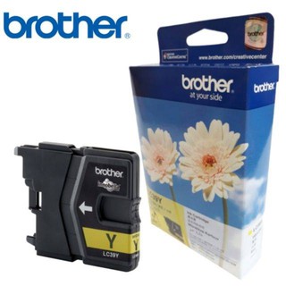 ตลับหมึกอิงค์เจ็ท สีเหลือBrother LC-39Y  Brother  ตลับหมึกอิงค์เจ็ท Brother LC-39Y หมึกสีเหลือง สีสวย คมชัด หมึกแท้