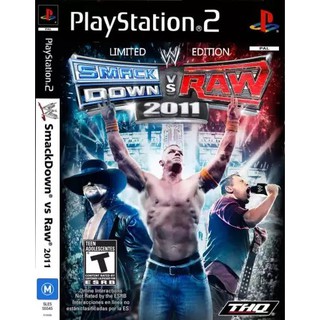 แผ่นเกมส์ WWE SmackDown vs. Raw 2011 PS2 Playstation2 คุณภาพสูง ราคาถูก