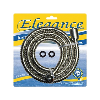 Chaixing Home สายฝักบัว ELEGANCE รุ่น EG-0102 ขนาด 120 ซม. โครเมียม อุปกรณ์สำหรับห้องน้ำ