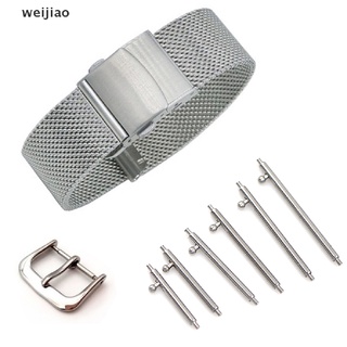 wei 10Pcs quick release spring bars stainless steel watch band strap pin bar 12~22mm ie