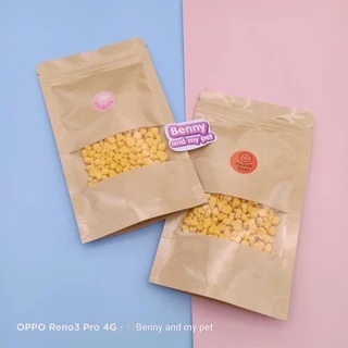 ไข่ป๊อป ไข่แดงอัดเม็ด ไข่ป็อป ขนมสัตว์เลี้ยงเสริมโปรตีน ชูการ์ไกรเดอร์ เม่นแคระ แฮมสเตอร์