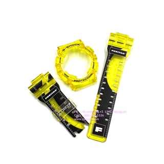 กรอบสาย G-SHOCK สีเทาเงา สกรีนลาย FREITAG ใส่ได้กับรุ่น GA-100 ,GA-110 ,GA-120 ,GAX-100 ,GD-100 ,GD-120 สายนาฬิกาข้อมือ