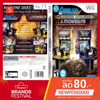 WIIGAME : Gunblade NY &amp; LA Machineguns - Arcade Hits Pack