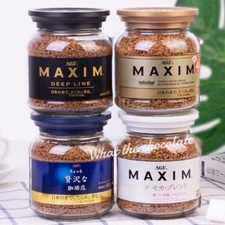 กาแฟ MAXIM กาแฟพรีเมี่ยมนำเข้าจากญี่ปุ่น มี 4 รสชาติ