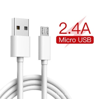 สายชาร์จ Micro Usb สําหรับโทรศัพท์มือถือ Android ยาว 2 เมตรกับ Xiaomi Redmi 5Plus 6 6A S2