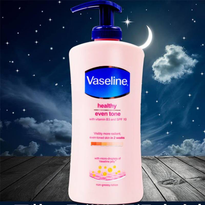 โลชั่นบำรุงผิว Vaseline Healthy Even Tone With Vitamin B3 And SPF 10 ขนาด 400 ml