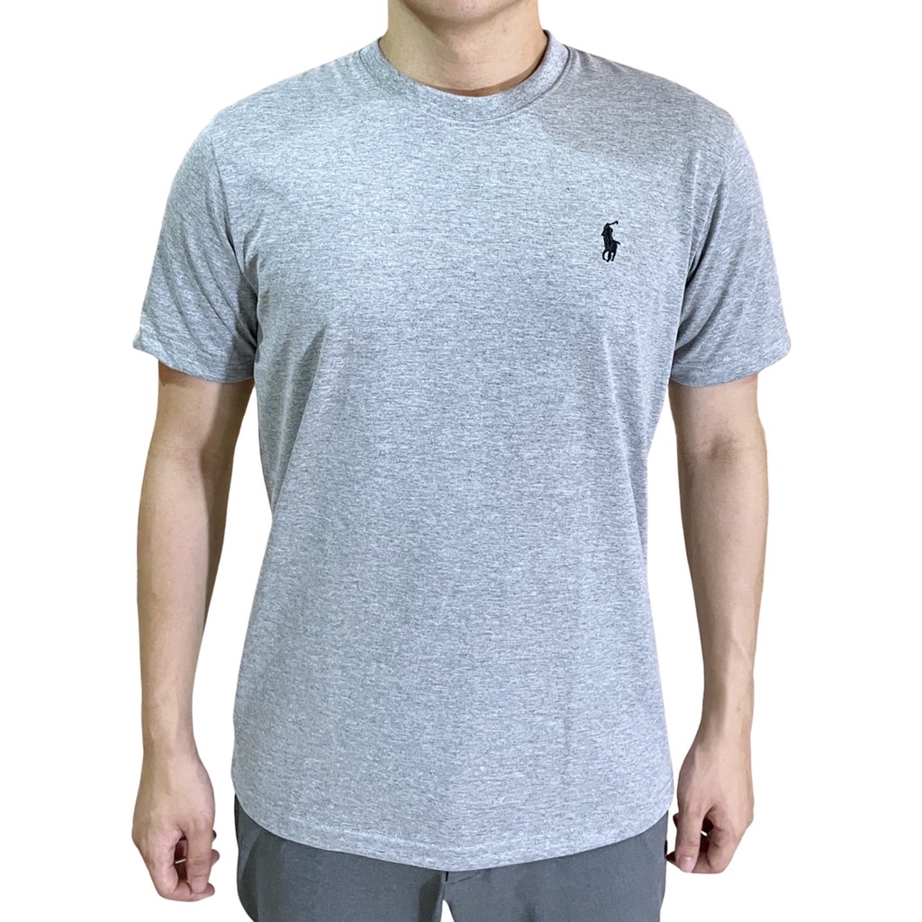 เสื้อคอกลมปักโลโก้ POLO ผ้าเนื้อคอตตอน 100% 3XL-5XL รอบอก 52" เนื้อผ้านุ่มมาก ไซส์ใหญ่ ผ้าไม่ย้วย ใส่ได้ทั้งชายและหญิง