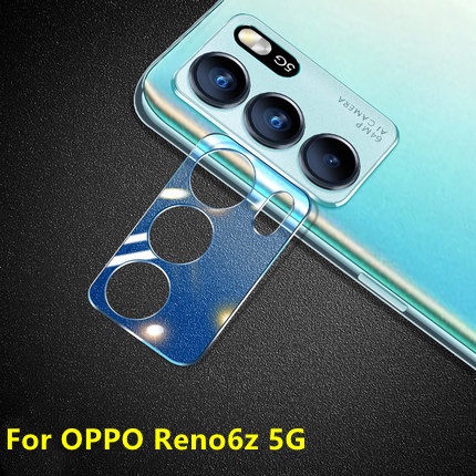 2in1 OPPO Reno6z 5G ฟิล์มเลนส์กล้อง + ฟิล์มกระจกเต็มจอขอบดำ ฟิล์มกันกระแทก - รูปที่ 2