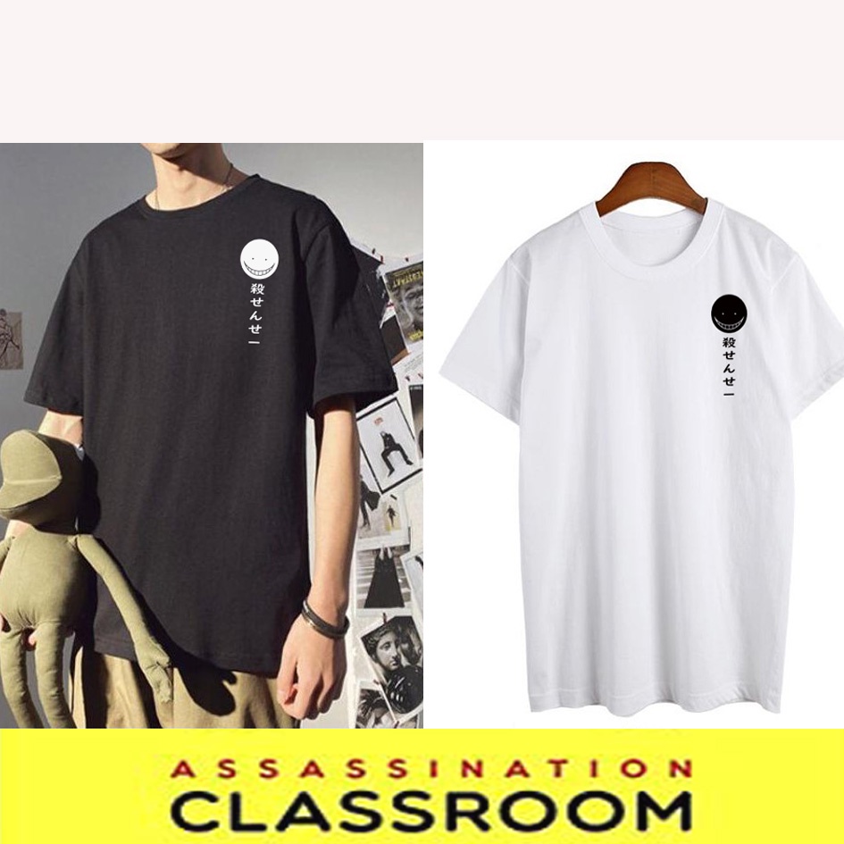 Koro SENSEI ANIME ญี่ปุ่น DISTRO เสื้อยืด/ KORO SENSEI ANSATSU KORO UNISEX ผู้ชายผู้หญิงเสื้อยืด/เสื