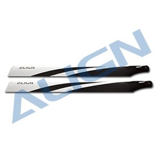 อะไหล่ ฮ.500 425 Carbon Fiber Blades