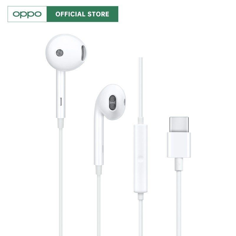 OPPO Headphone หูฟัง Type-C สีขาว MH135