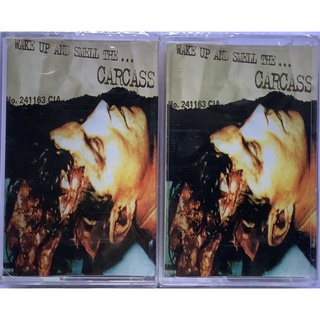 Cassette Tape เทปคาสเซ็ตเพลง 2 ม้วนคู่ Carcass Wake Up And Smell The Carcass รวมเพลง ลิขสิทธิ์ ซีล